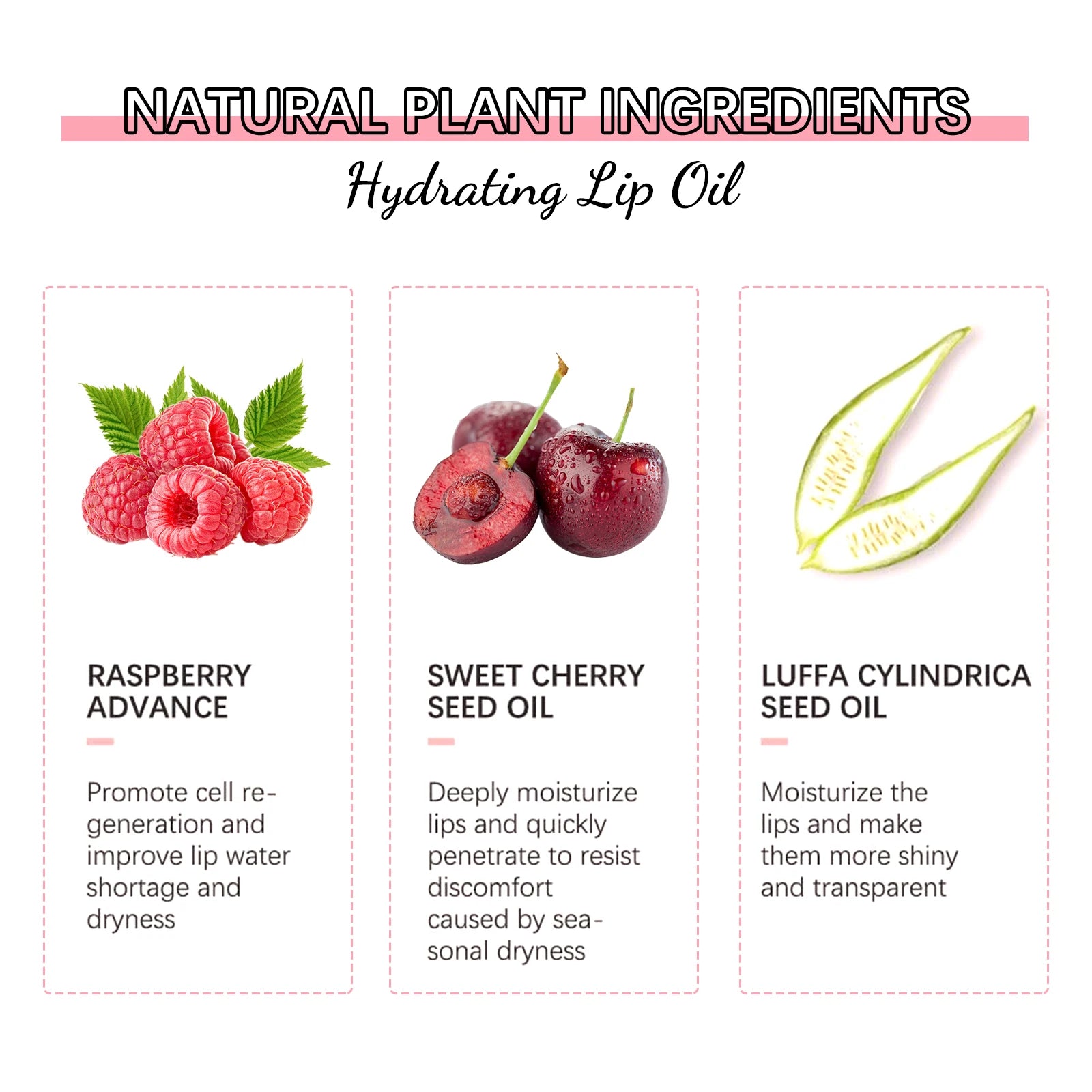 6ml Deep Moisturizing Lip Oil – Smoothing & Plumping Serum