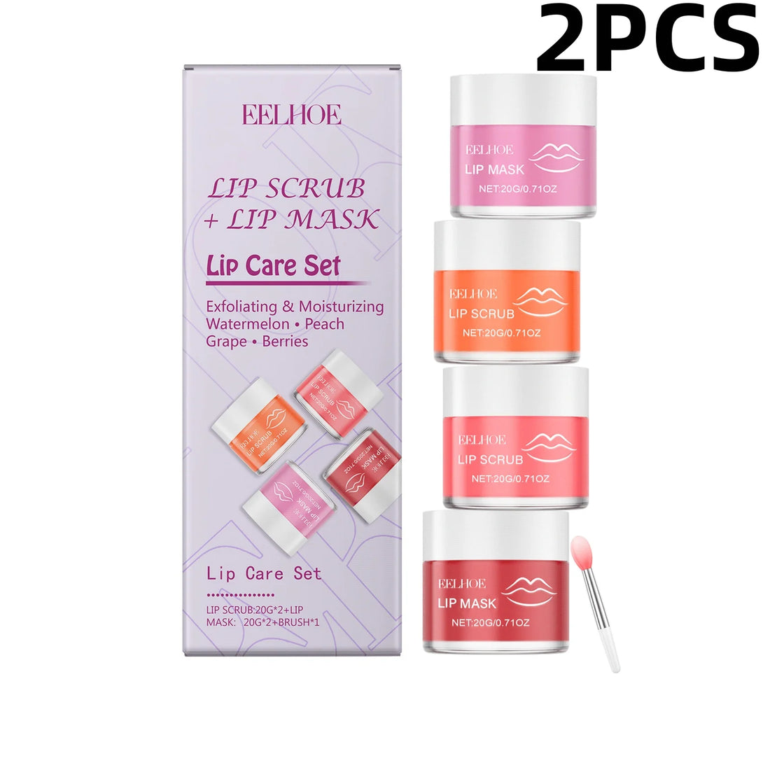 Lip Care Set – Nourishing & Moisturizing Balm Kit