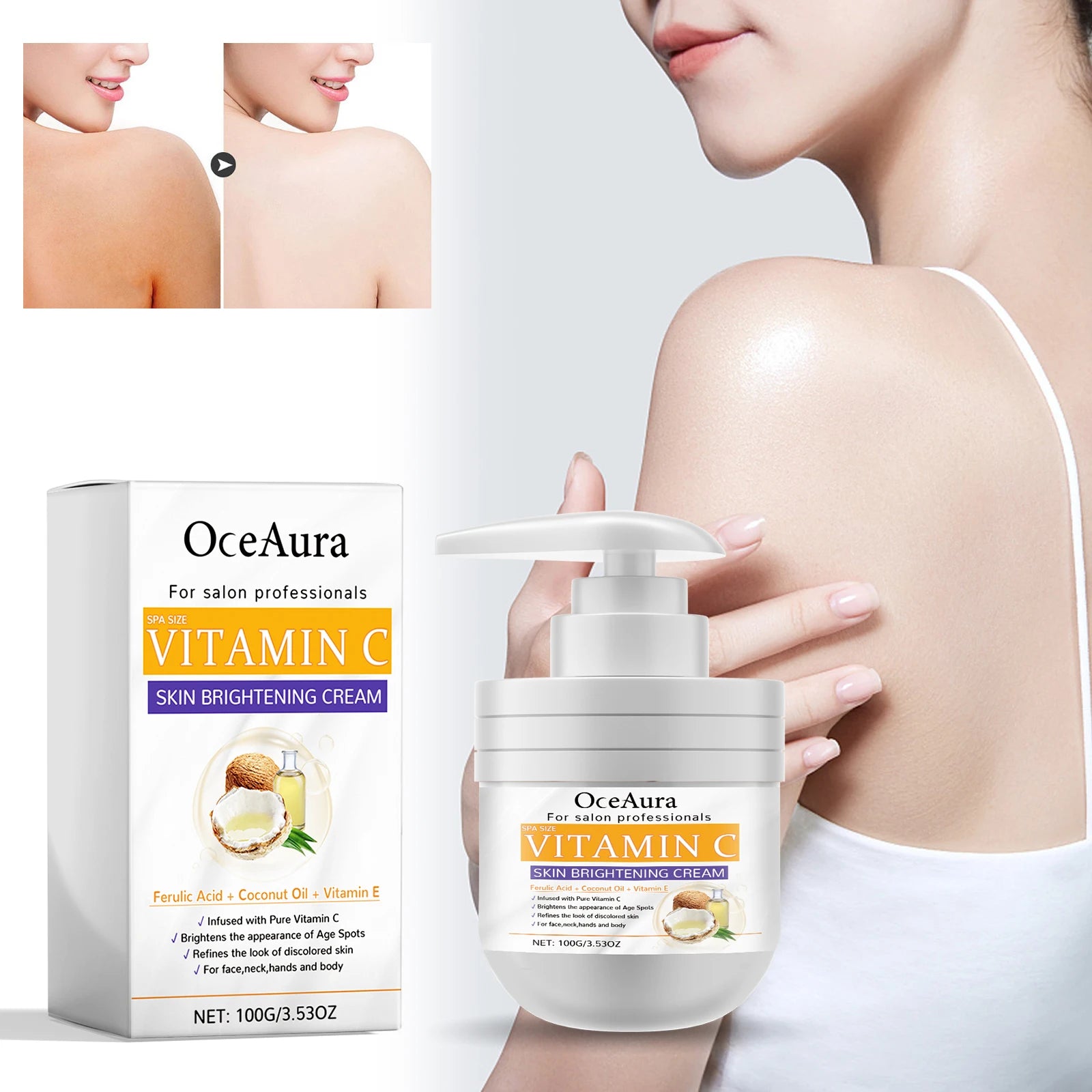 Oceaura Vitamin C Face & Body Cream
