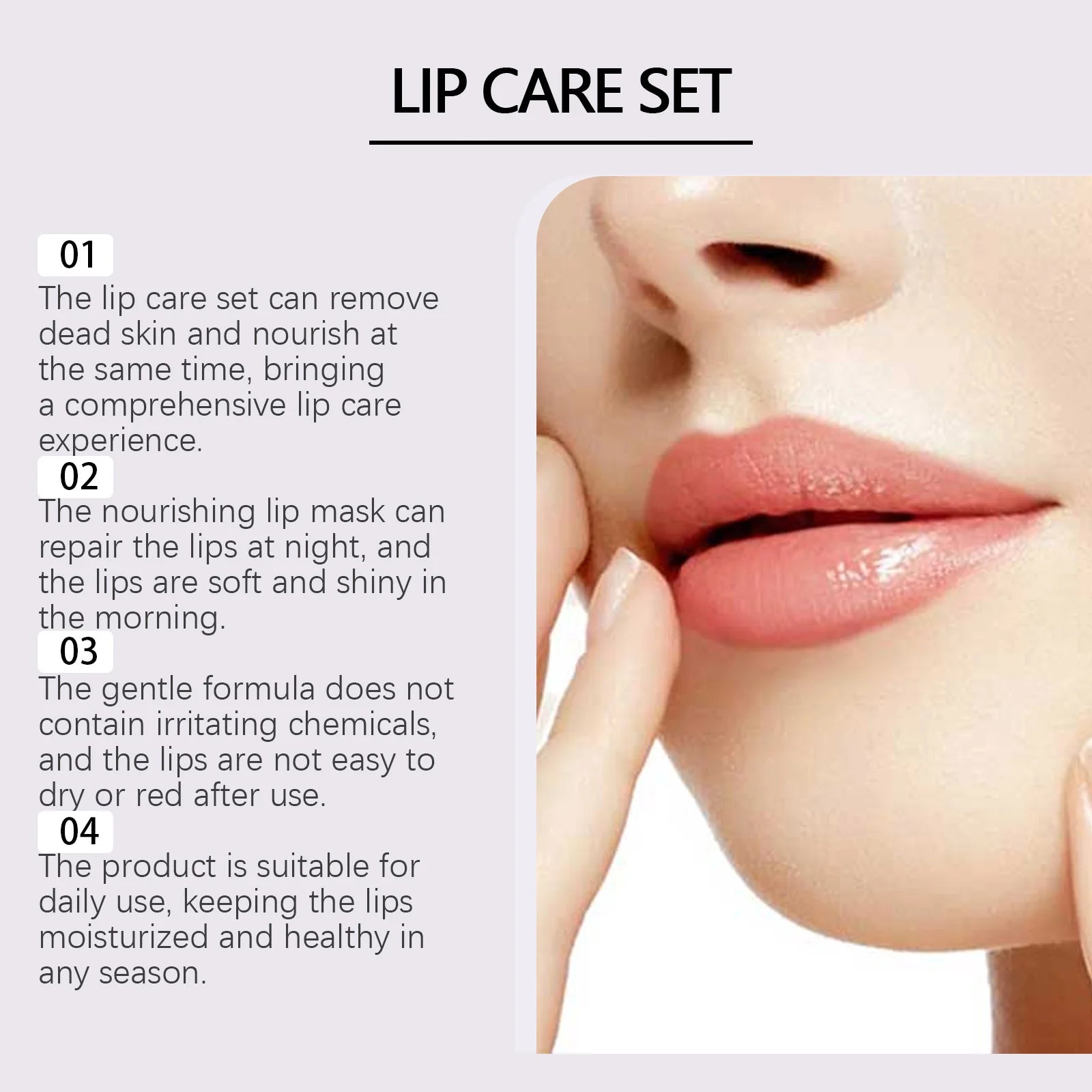 Lip Care Set – Nourishing & Moisturizing Balm Kit