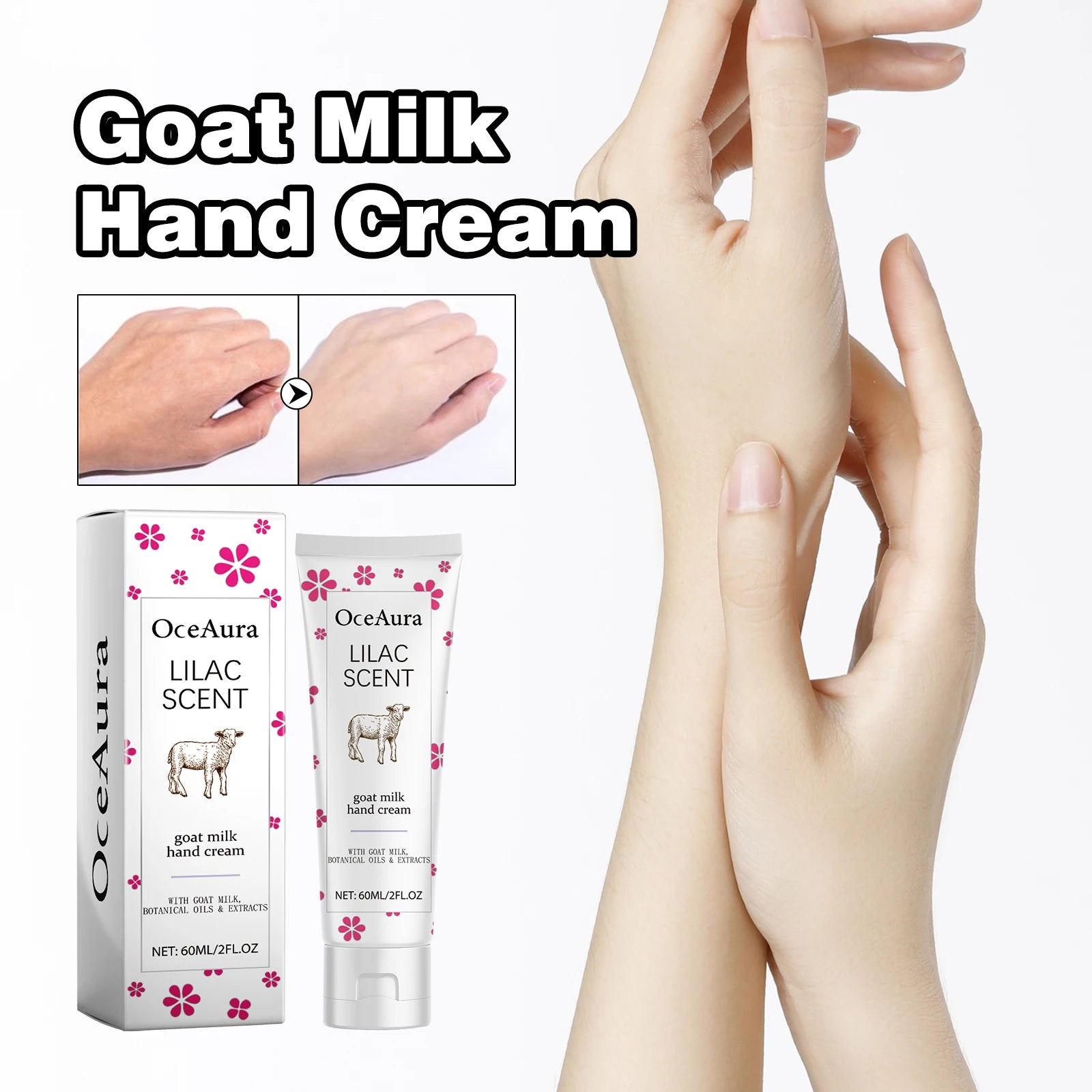 OceAura Goat Milk Nourishing Hand Cream