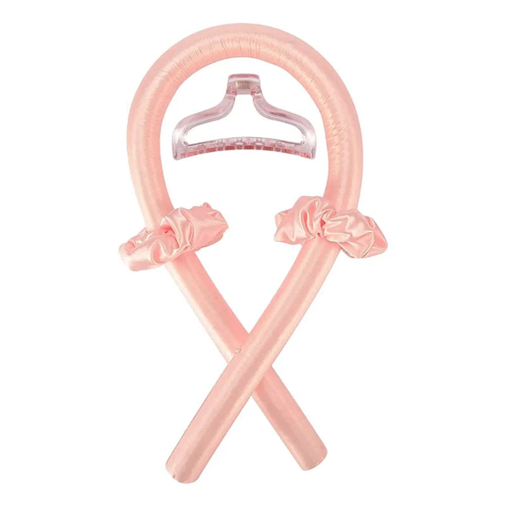 Heatless Curling Rod Headband – Silk No-Heat Hair Rollers