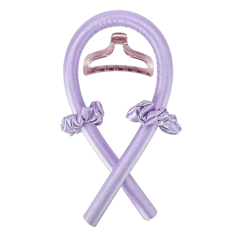 Heatless Curling Rod Headband – Silk No-Heat Hair Rollers
