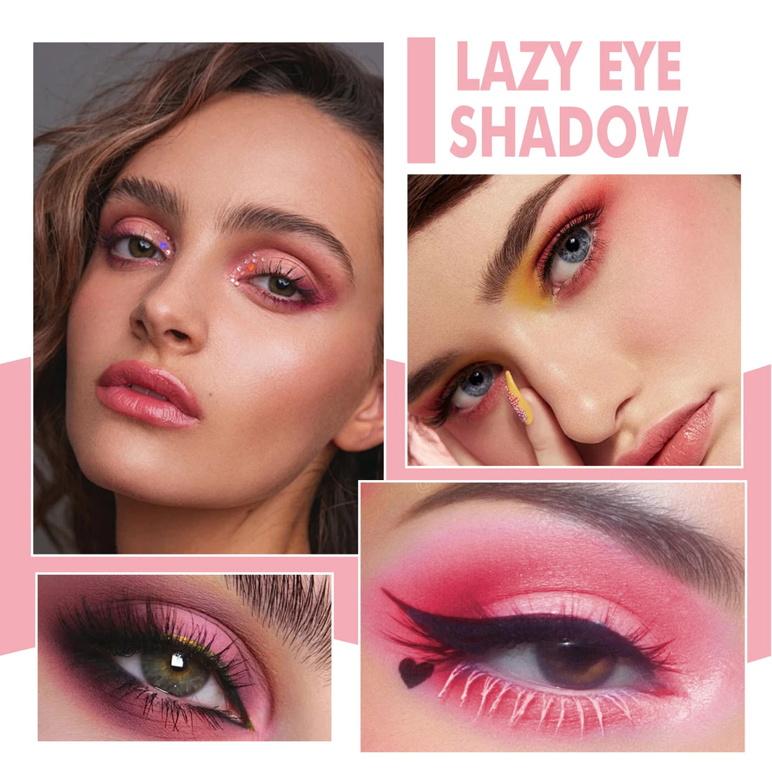 Two-Color Matte Eyeshadow Tray – Korean Cosmetics