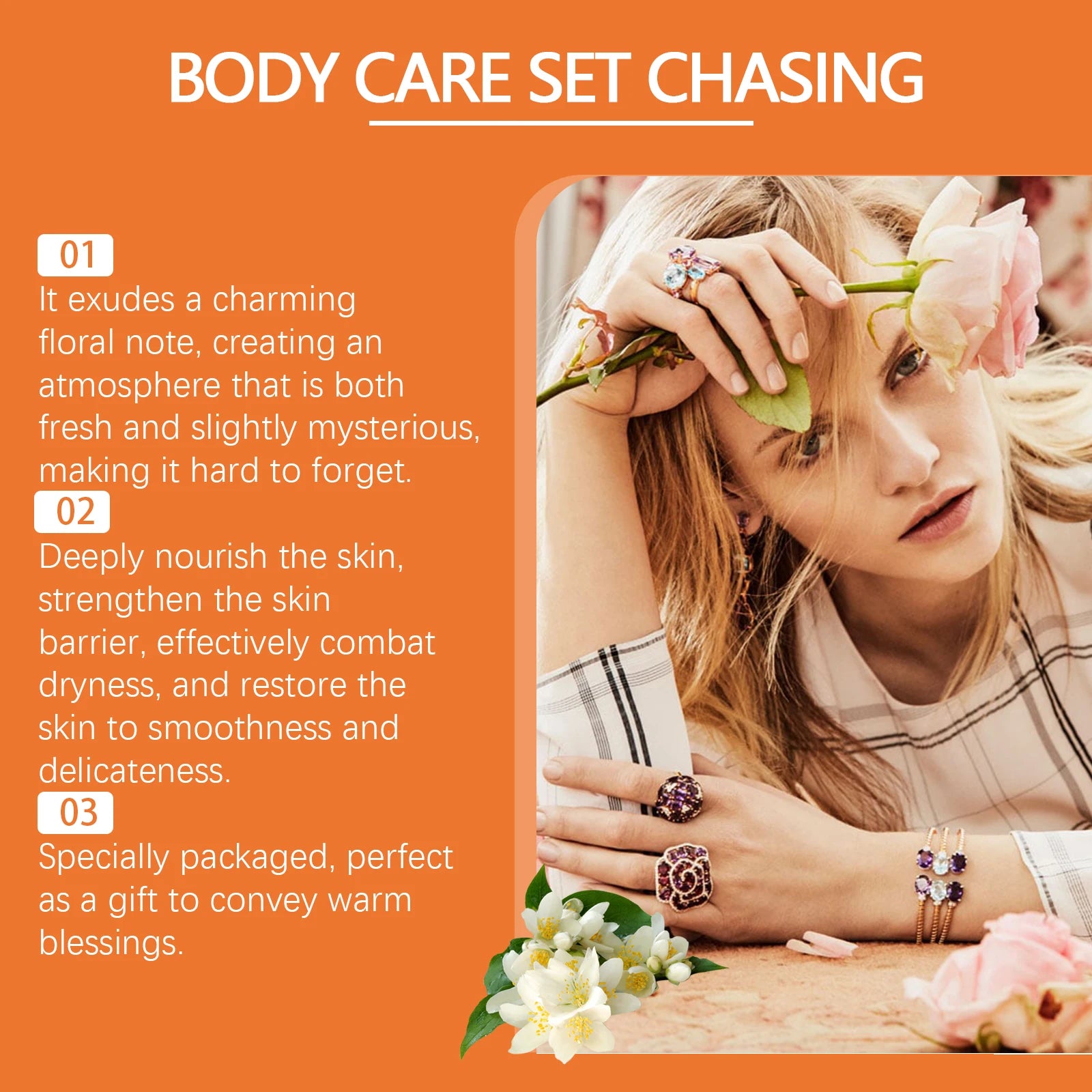 Perfume Gift Box Set – Body Spray, Lotion & Perfume Trio