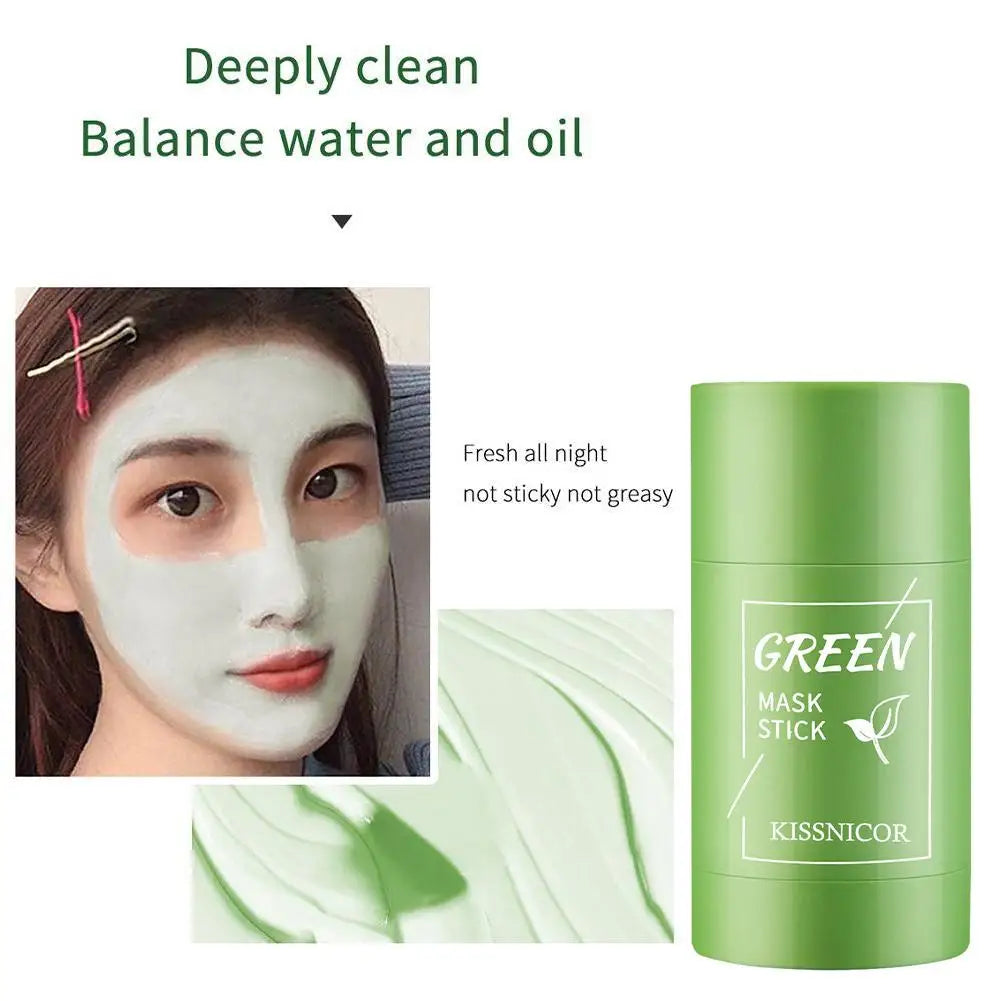 40g Green Tea Blackhead Removal Solid Mask