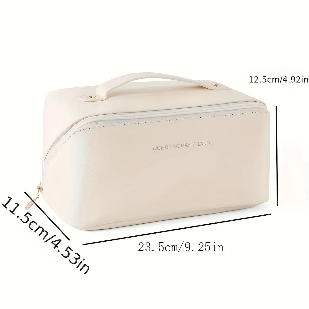 Luxury Makeup Organizer Bag with Zip – Travel Cosmetic Case