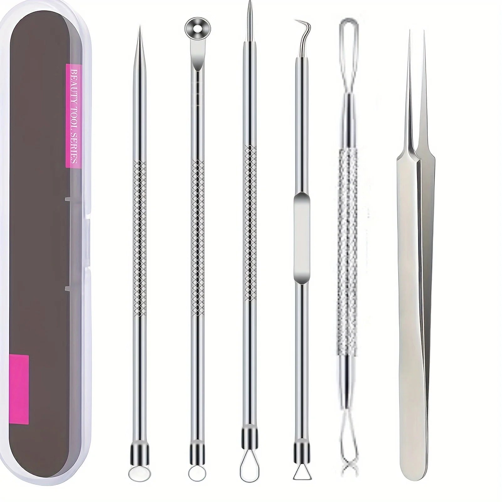 6-Piece Acne & Blackhead Removal Tool Set