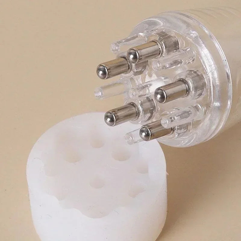 Five-Needle Scalp Applicator – Mini Essential Oil Massage Comb