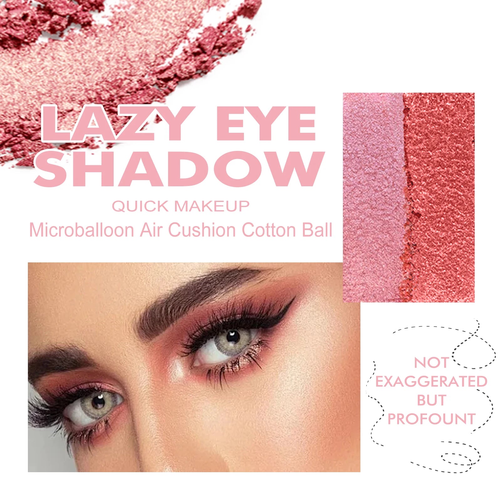 Two-Color Matte Eyeshadow Tray – Korean Cosmetics