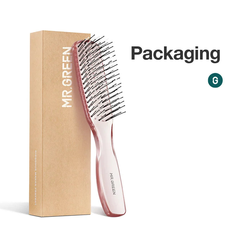 MR.GREEN Hair Brush – Scalp Massage & Detangling Comb