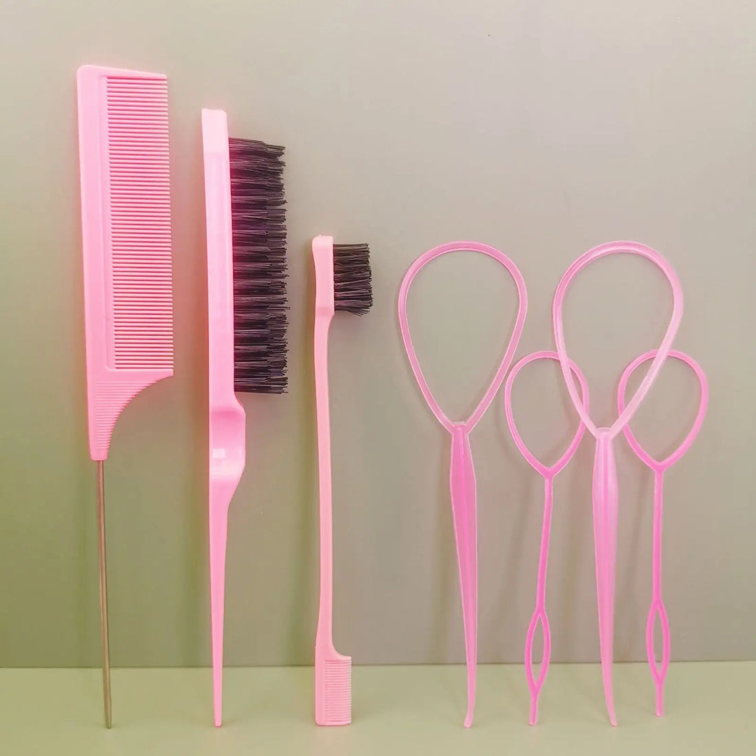 Toddler Hair Styling Set – Loop Topsy, Brush & Spray Bottle