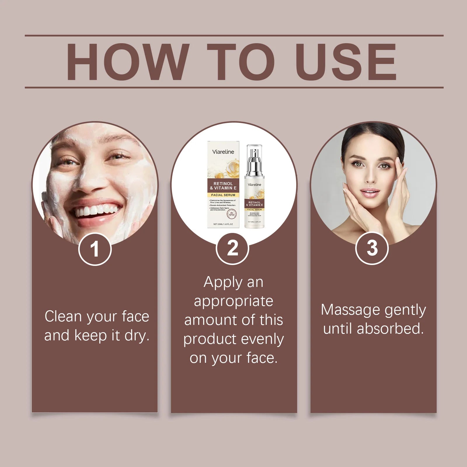 Viareline Retinol Hydrating Facial Serum