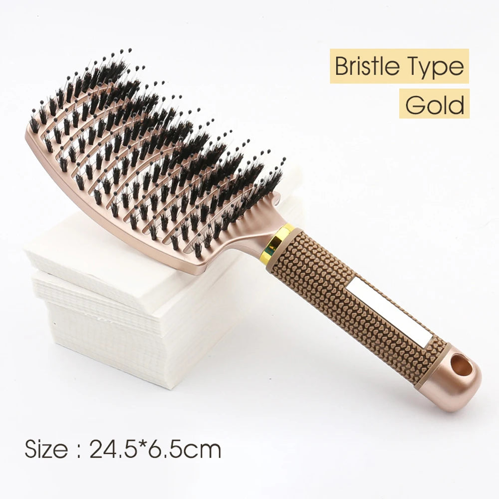 Detangling Hair Brush & Comb – Wet & Dry Use