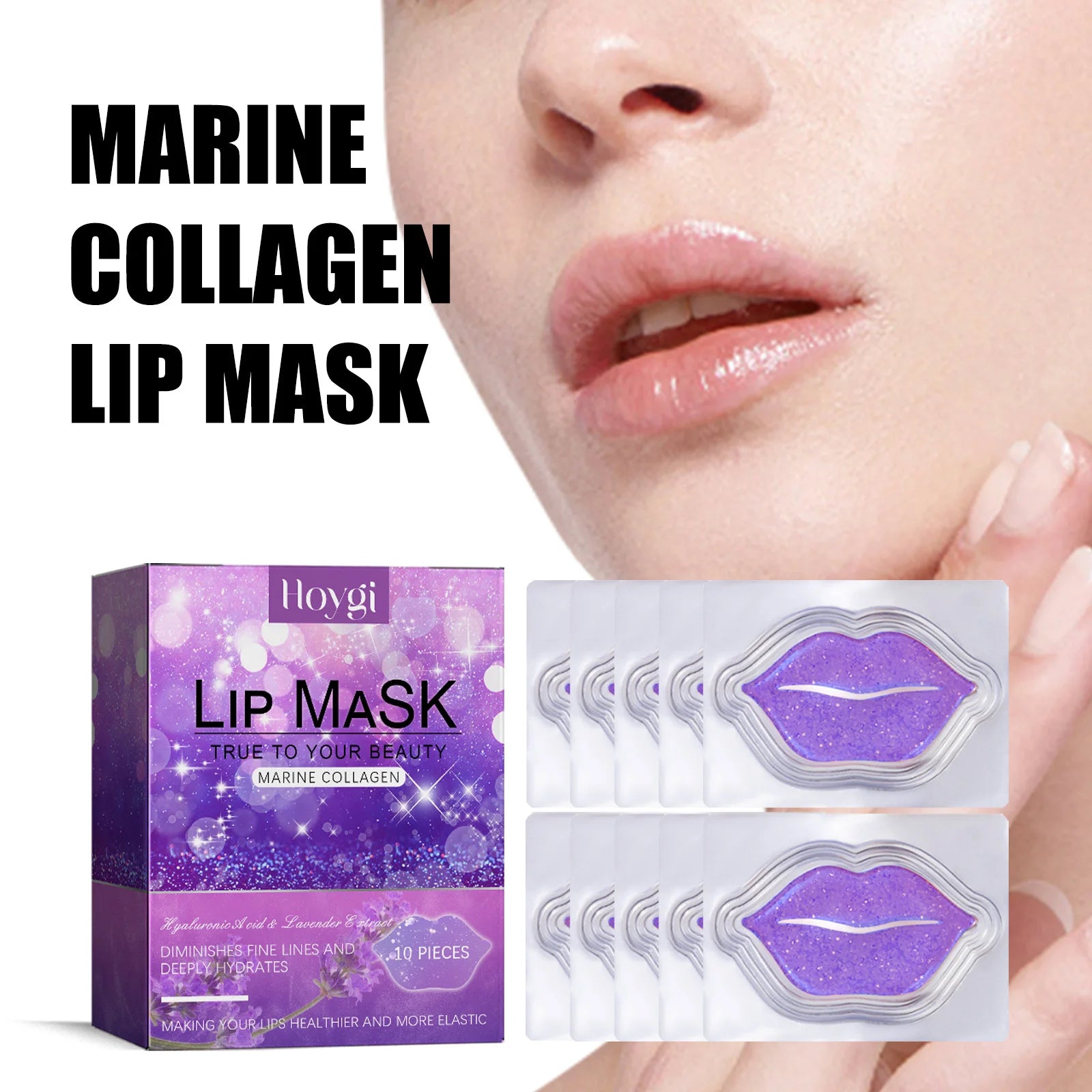 Hoygi Moisturizing Plumping Lip Mask – Night Care Gel