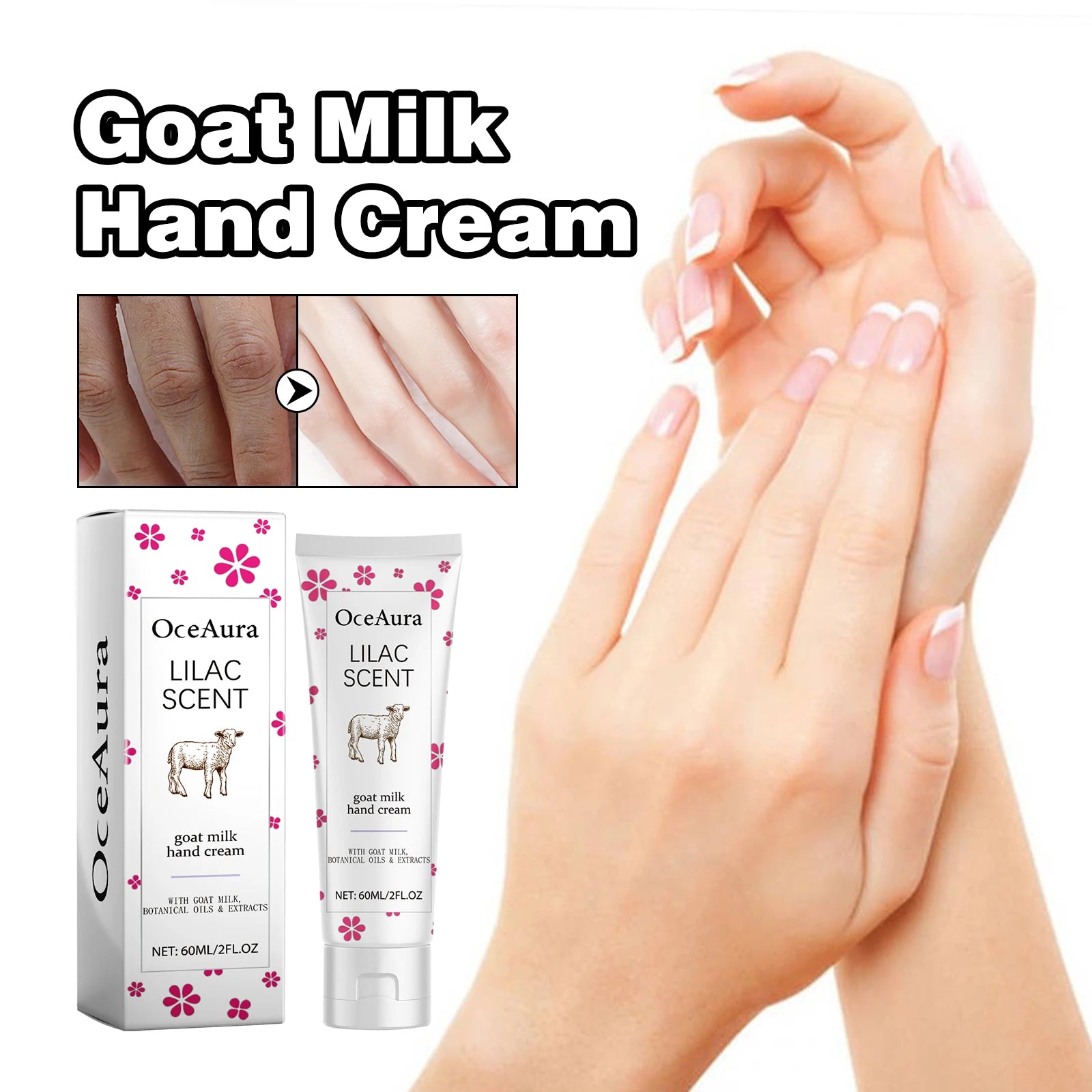 OceAura Goat Milk Nourishing Hand Cream