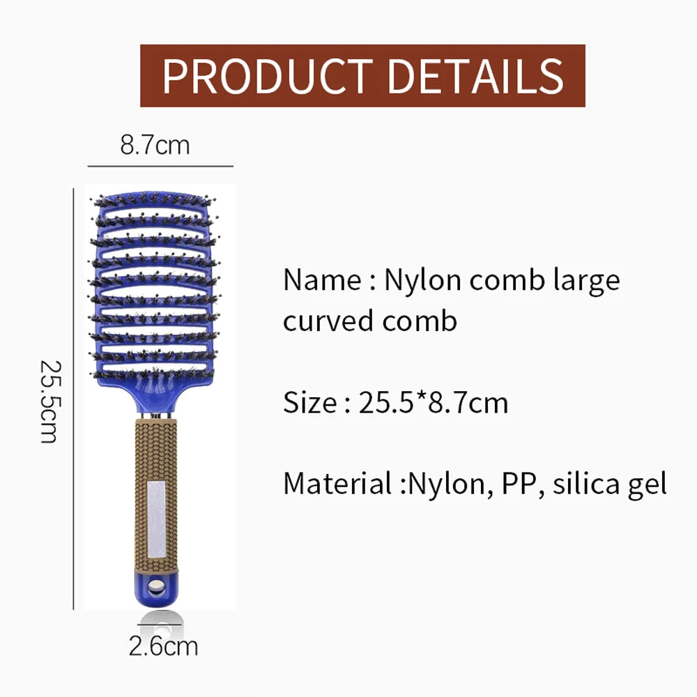 Detangling Hair Brush & Comb – Wet & Dry Use