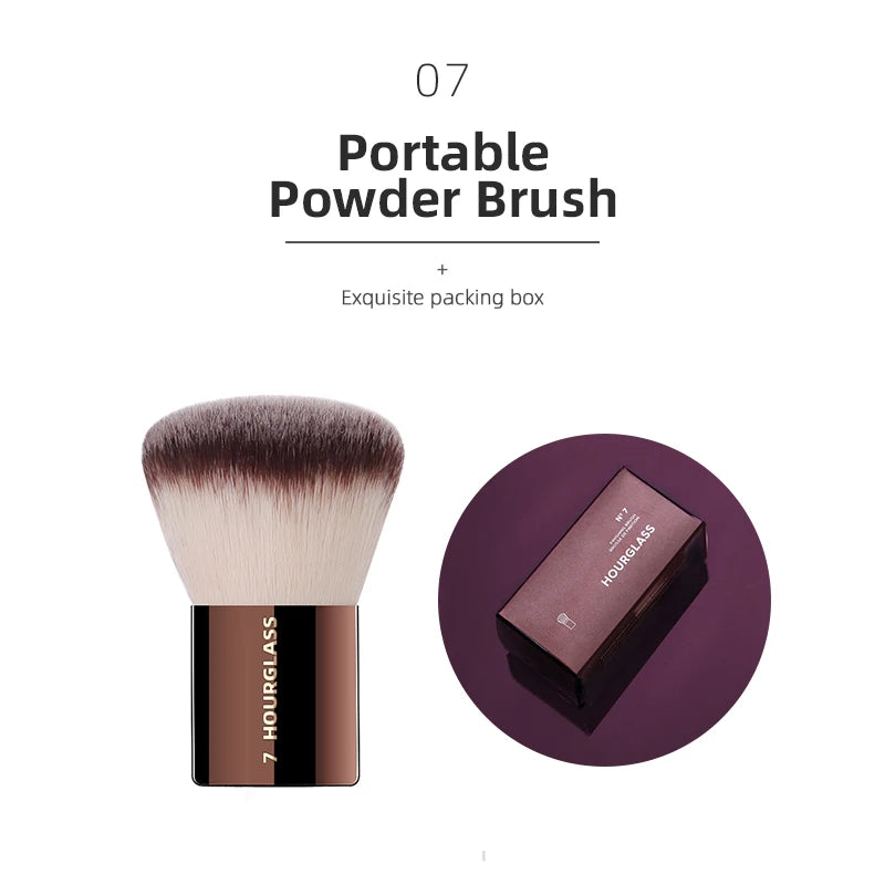 Hourglass Makeup Brush Set – Powder, Foundation & Eye Brushes