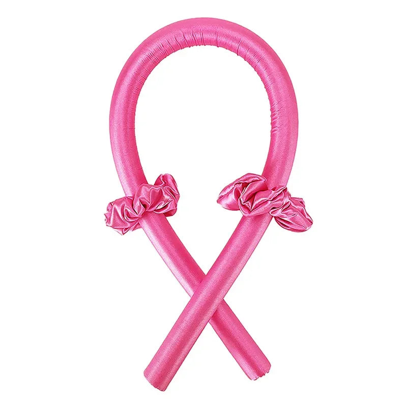 Heatless Curling Rod Headband – Silk No-Heat Hair Rollers