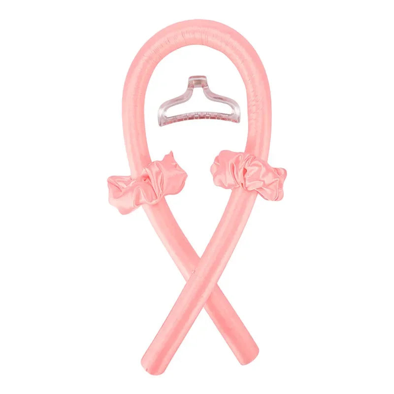 Heatless Curling Rod Headband – Silk No-Heat Hair Rollers